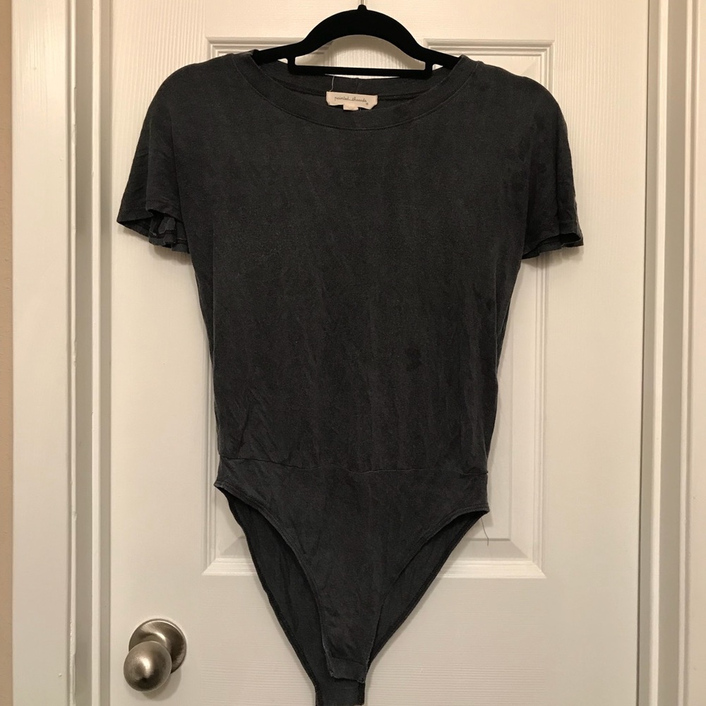 Painted Threads Gray One Piece